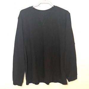 George brand women’s XL black thermal top. NWOT.